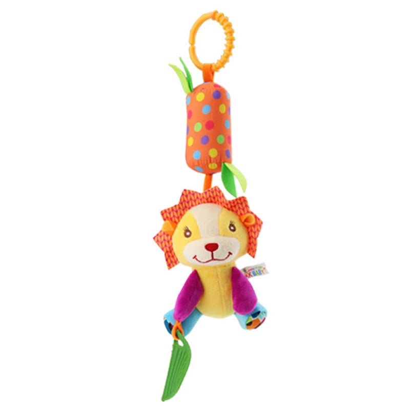 Plush Animal Hanging Rattle