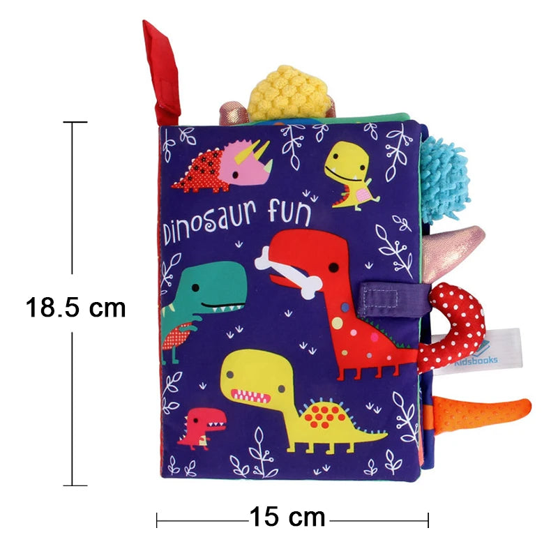 Baby Jungle Cloth Book