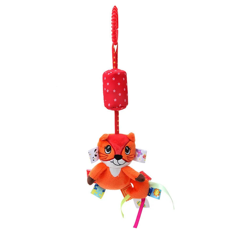 Plush Animal Hanging Rattle