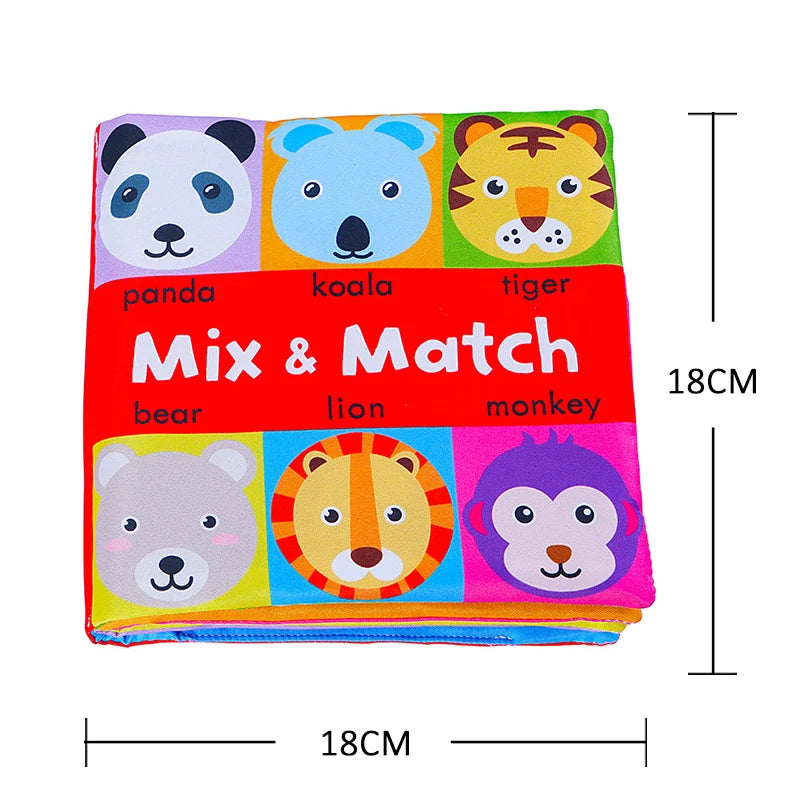 Baby Jungle Cloth Book