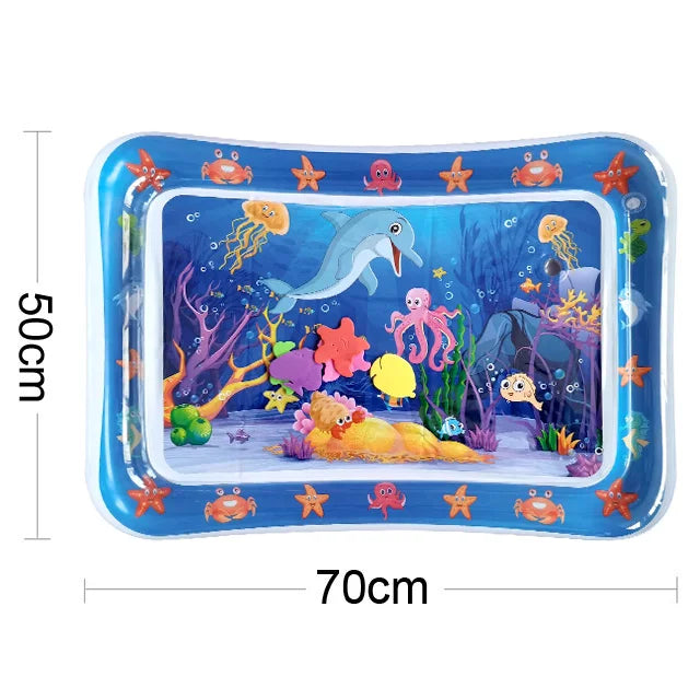 Inflatable Tummy Time Water Play Mat