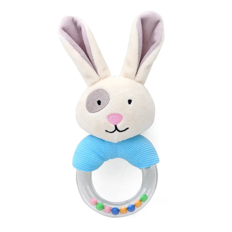 Plush Animal Hanging Rattle