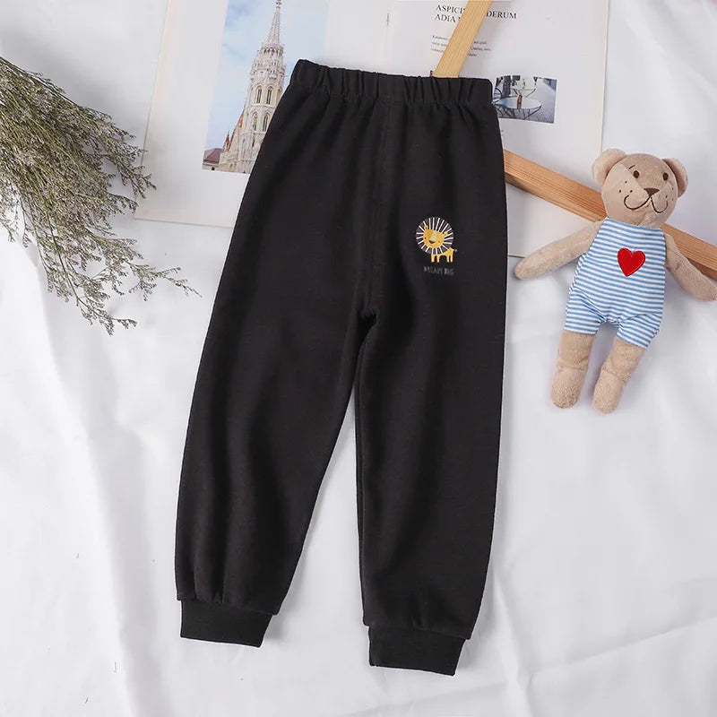 Cartoon Print Sports Jogging Pants