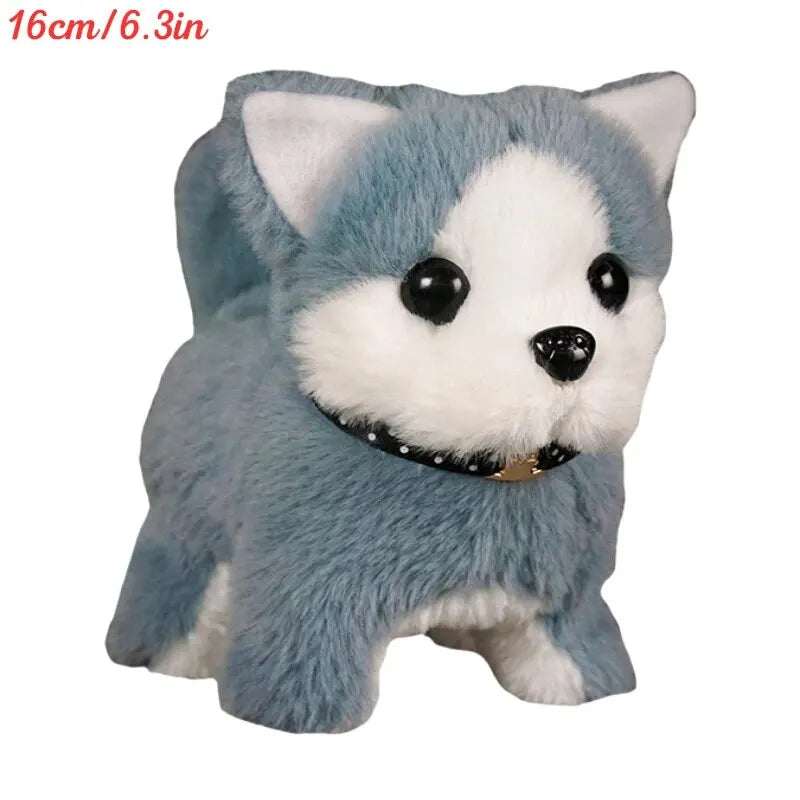 Electronic Walking and Barking Plush Dog Toy