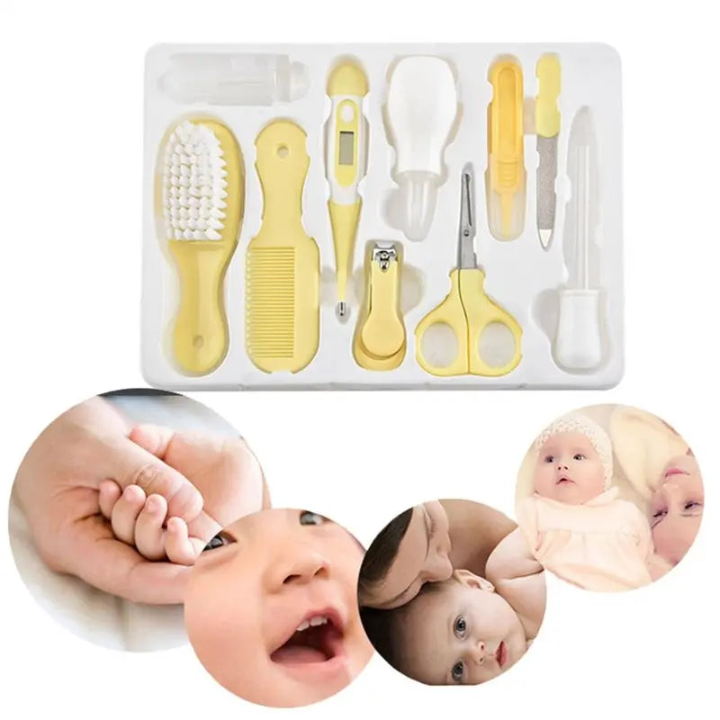 10 Piece Baby Healthcare and Grooming Set