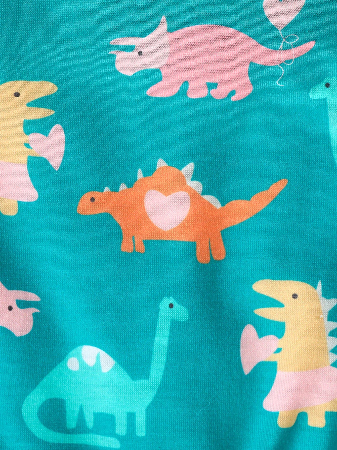 Toddler Girls' Sleeveless Dinosaur Print Mesh Dress