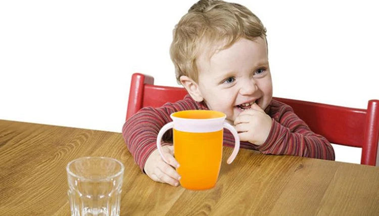 Leakproof Silicone Sippy Cup with Handles