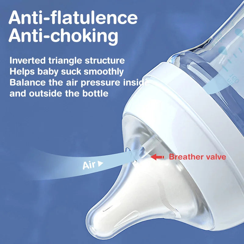 Dr. Isla Anti-Choke Glass Baby Bottle