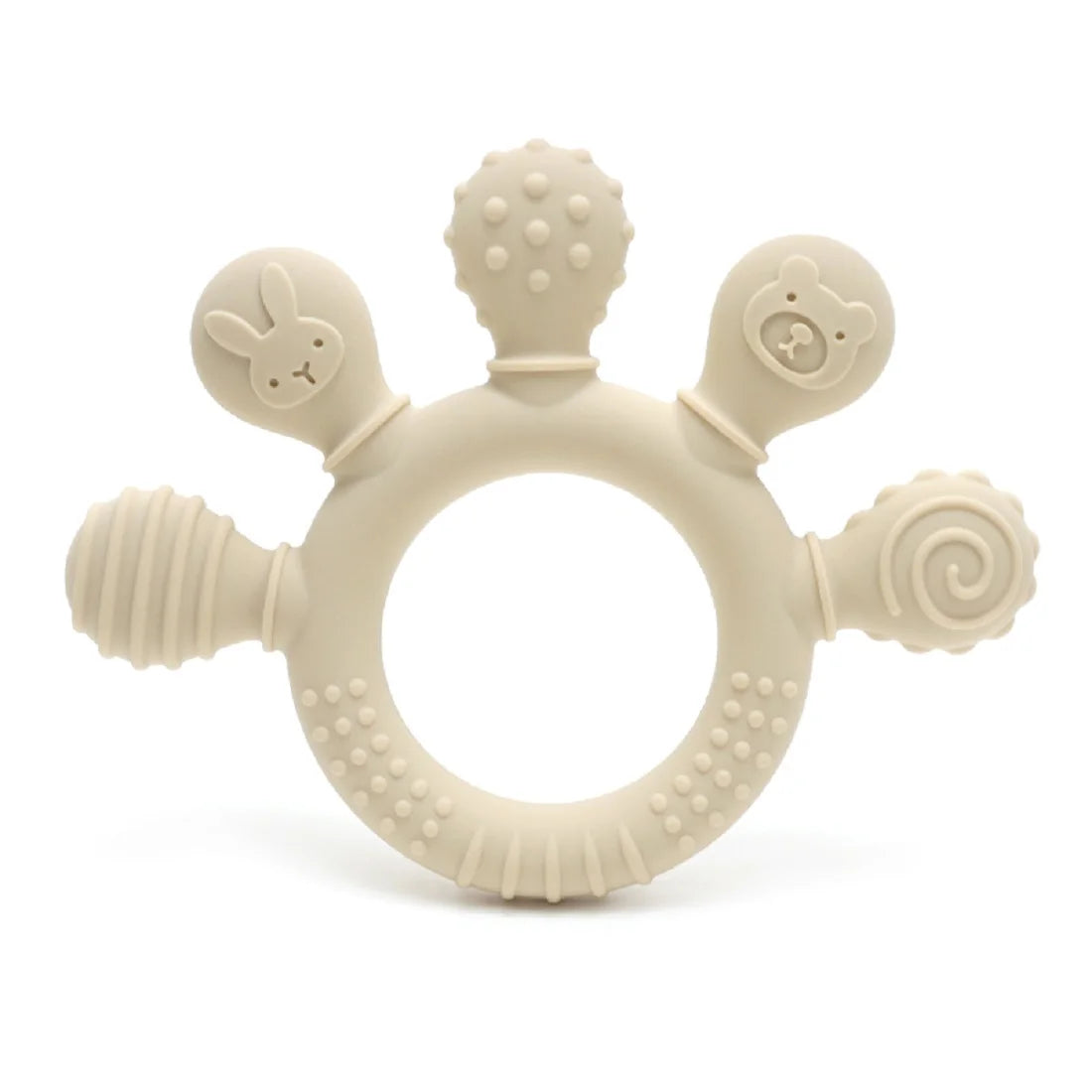 Gum Relief Silicone Round Teether