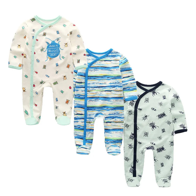 Kiddiezoom 3ct Long Sleeve Onesie