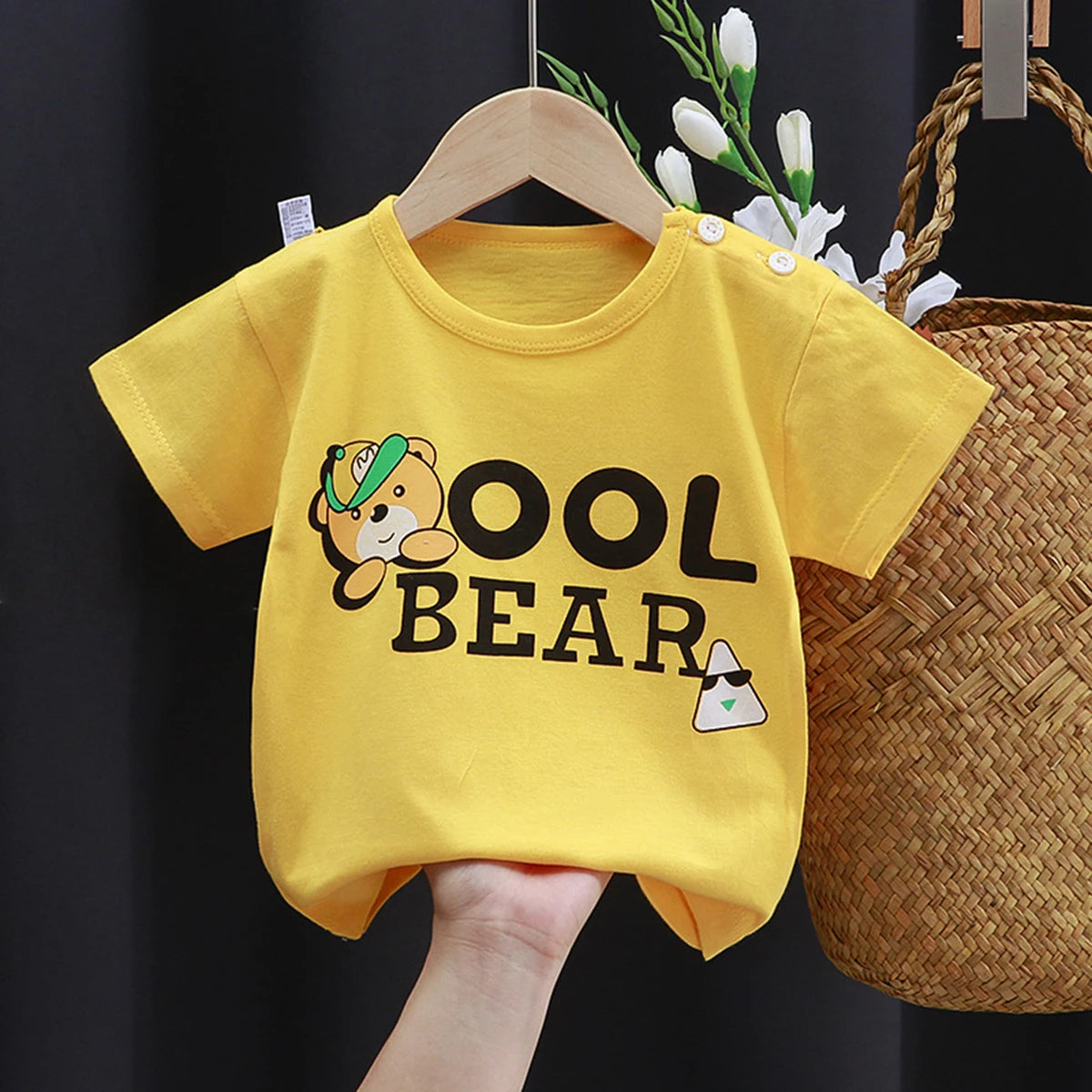 9M-24M Cartoon Cotton Tee