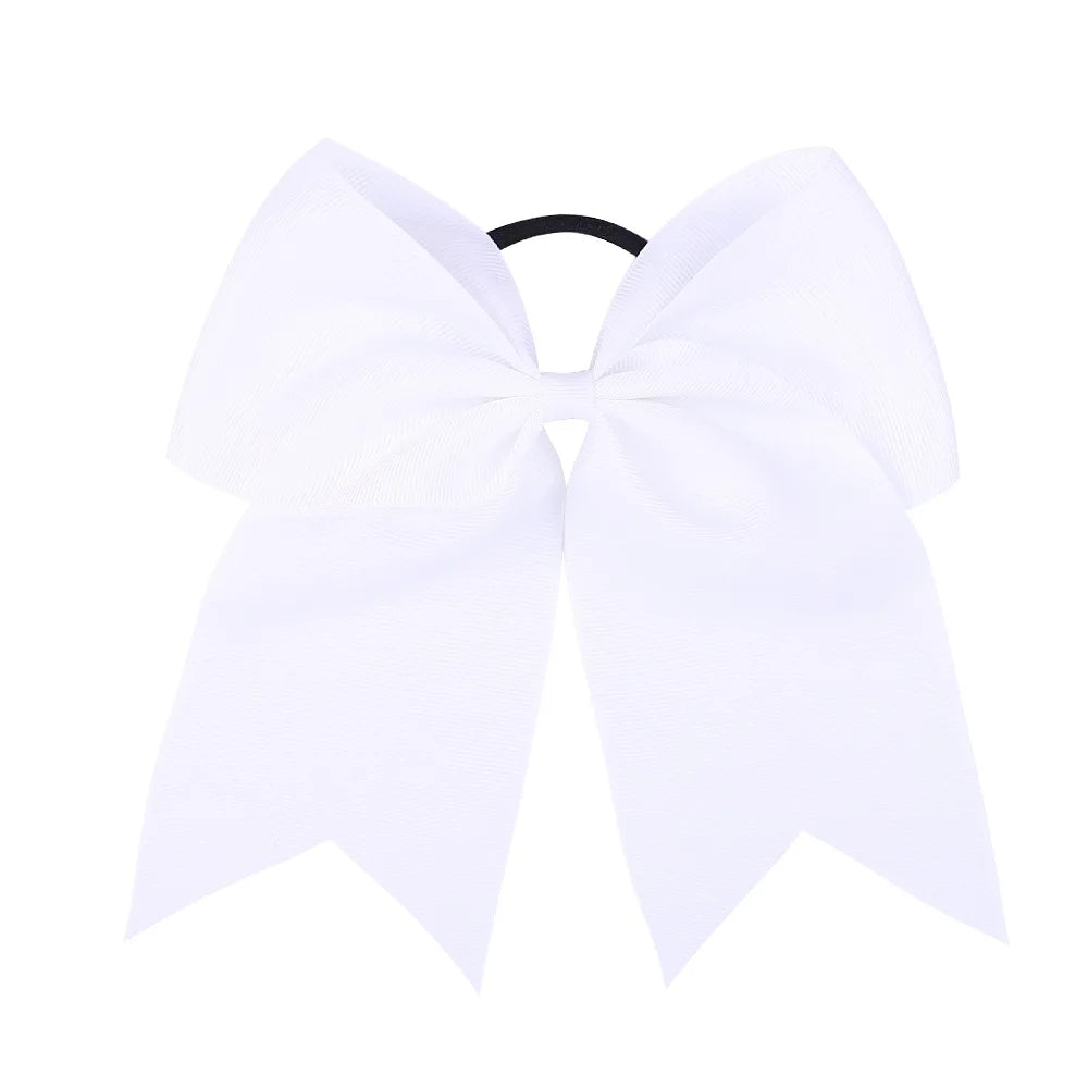 8-Inch Large Cheer Bow Hair Tie