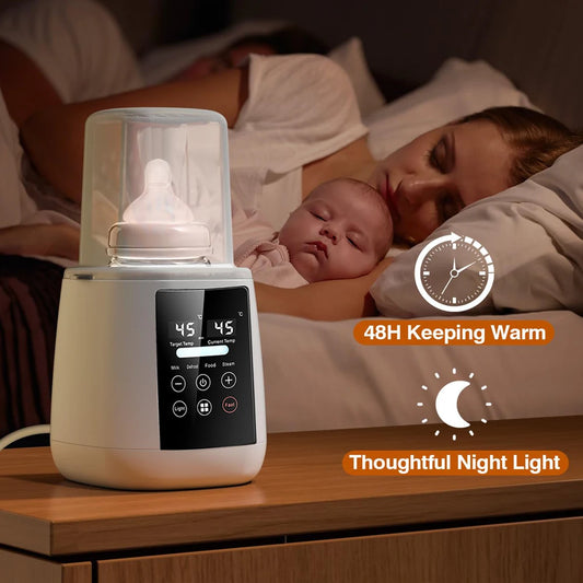 Bottle Warmer & Sterilizer – Accurate Temperature Control & Timer