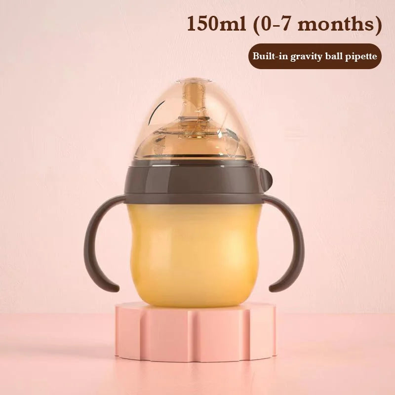 Baby Bottle with Silicone Handle 150ml 240ml