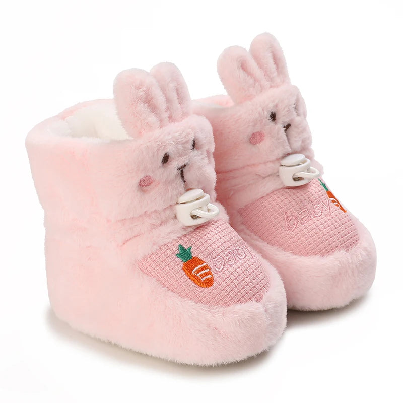 Infants Winter Teddy Bear Baby Booties