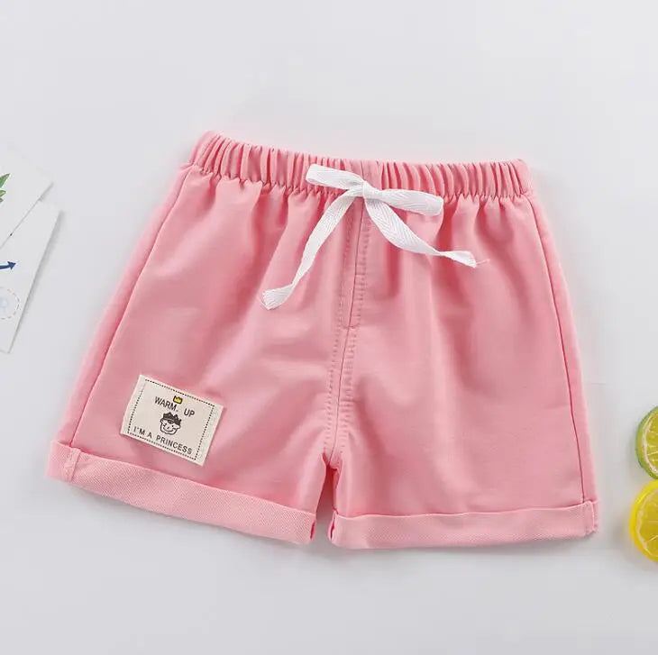 Solid Colored Summer Toddler Shorts