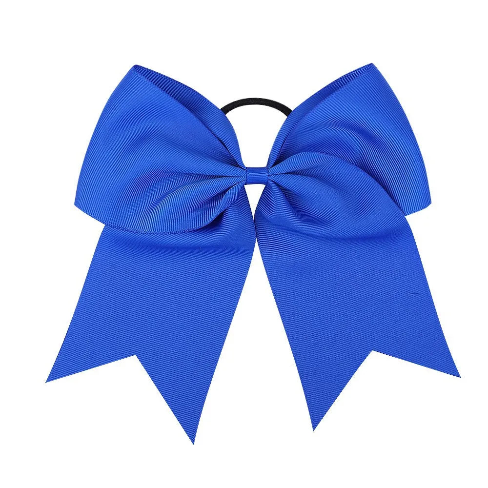 8-Inch Large Cheer Bow Hair Tie