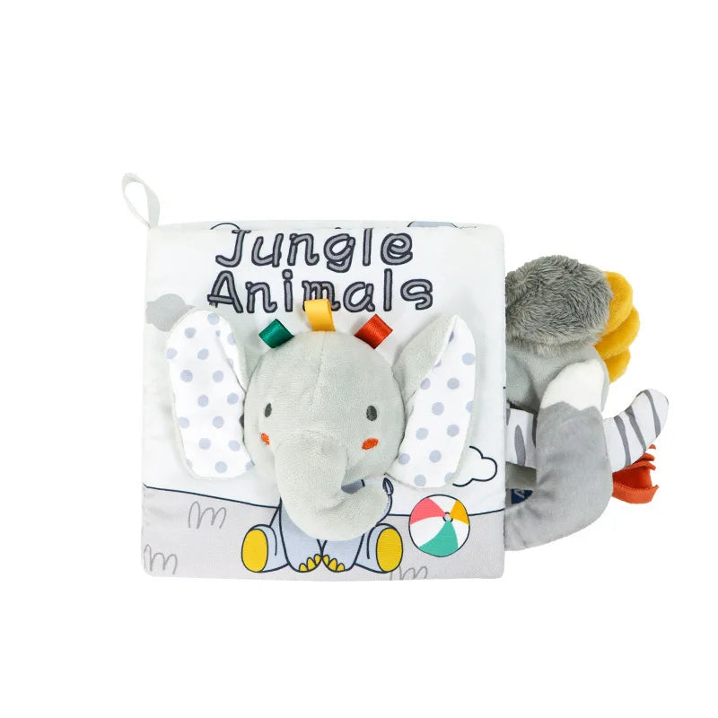 Baby Jungle Cloth Book