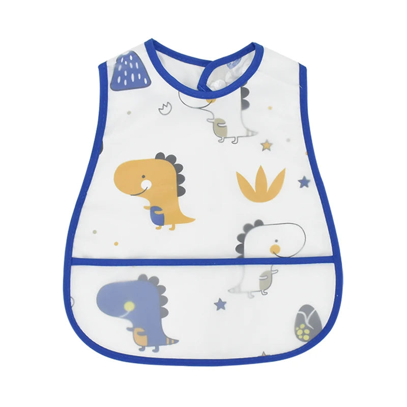 Waterproof Toddler Bib with Pocket