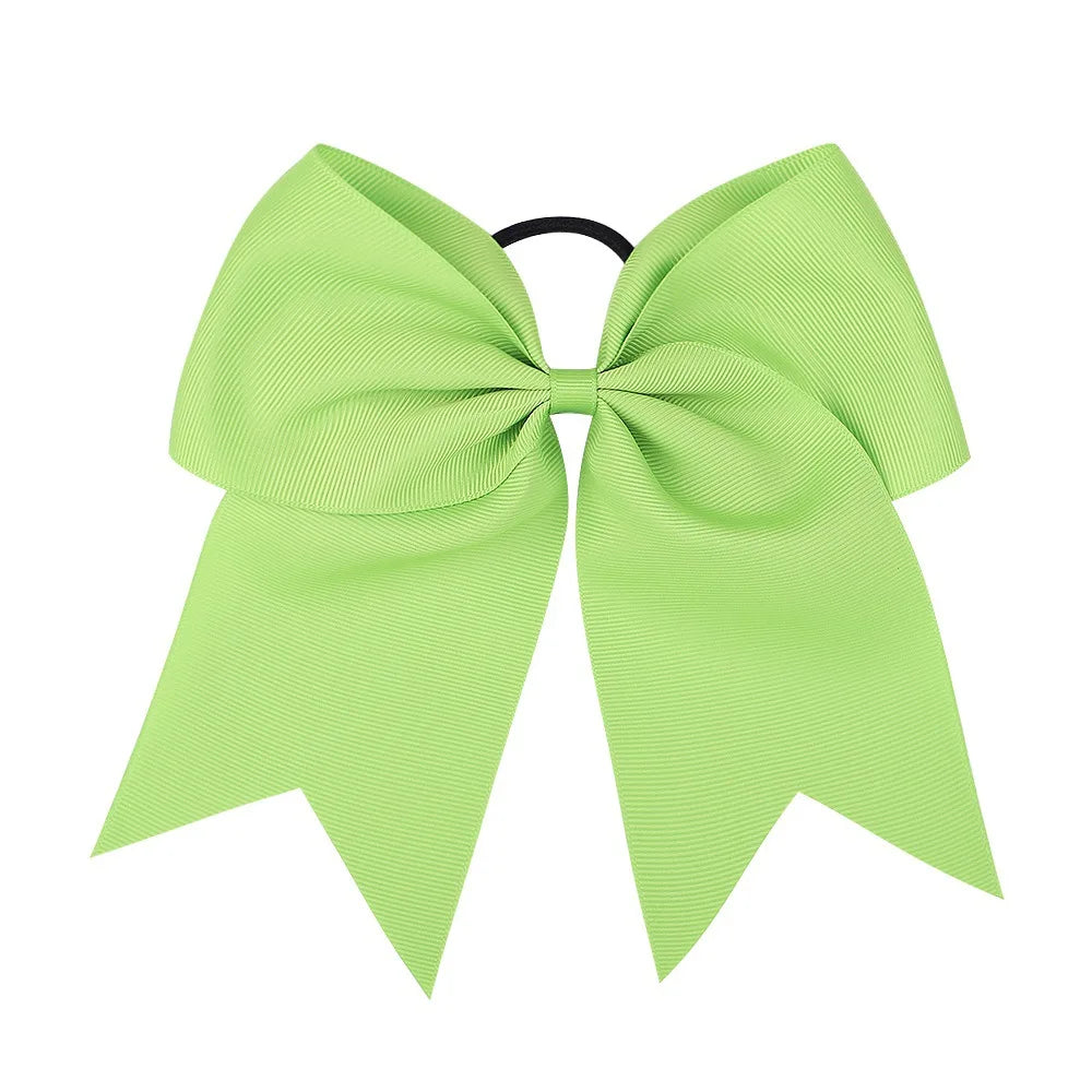 8-Inch Large Cheer Bow Hair Tie