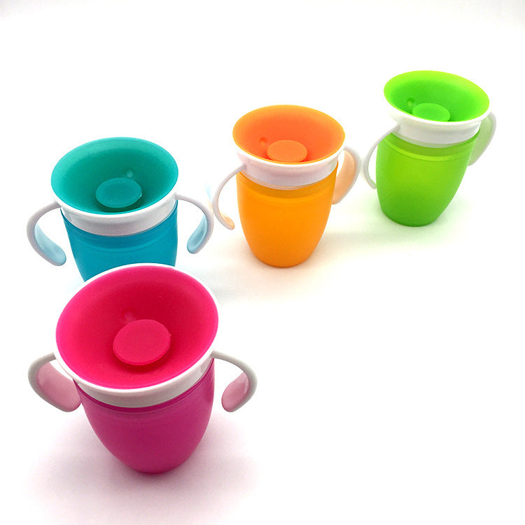 Leakproof Silicone Sippy Cup with Handles