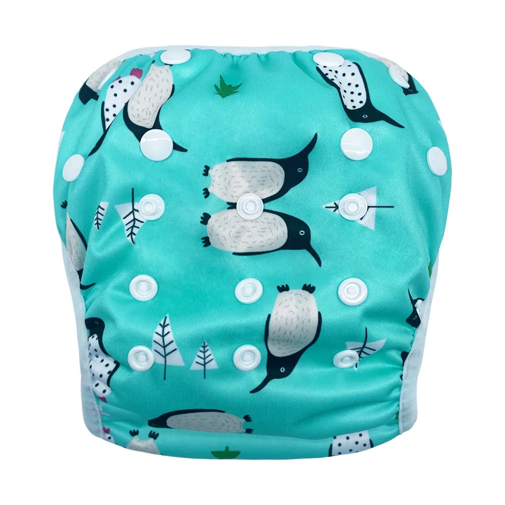 Infants Adjustable Swim Diaper Trunks