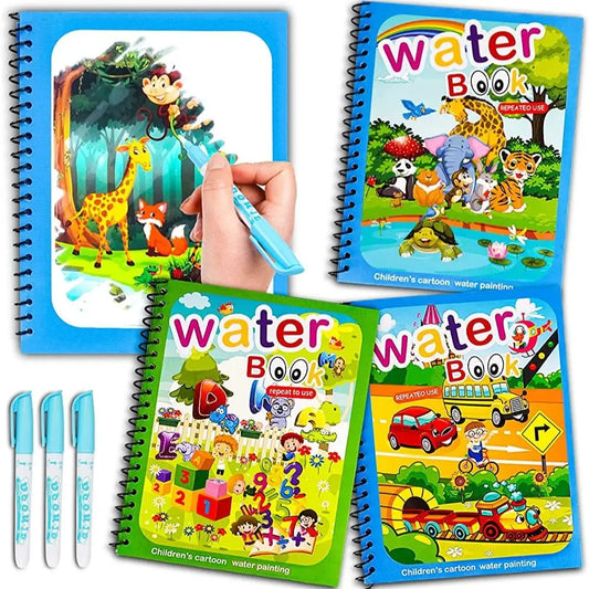 Reusable Magic Water Coloring Book