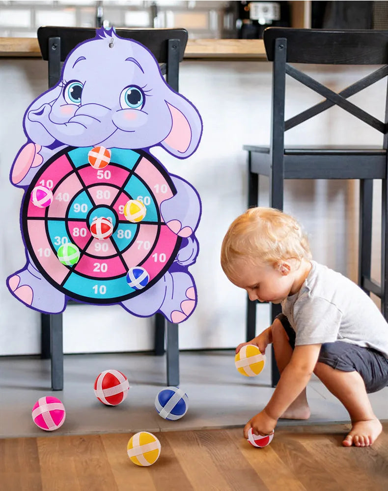 Cartoon Animal Sticky Dart Board