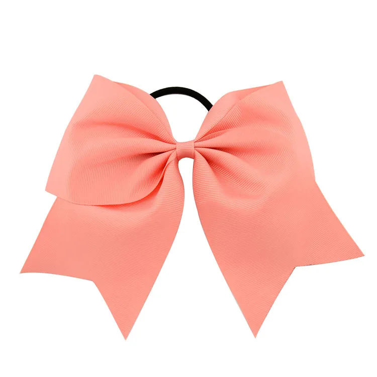 8-Inch Large Cheer Bow Hair Tie