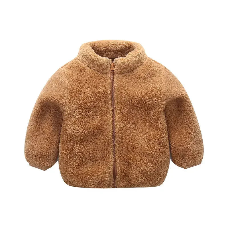 Fleece Zip-up Winter Jacket