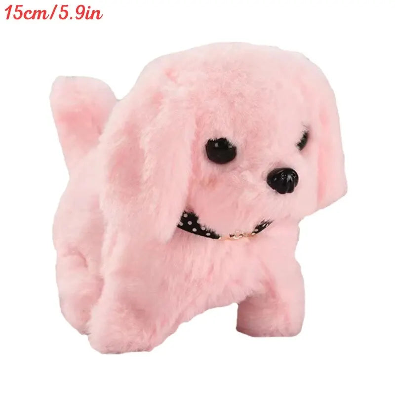 Electronic Walking and Barking Plush Dog Toy