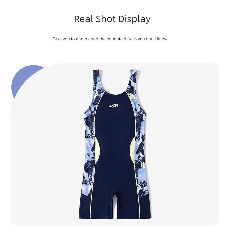 Girls' Summer One-Piece Kids Swimsuit