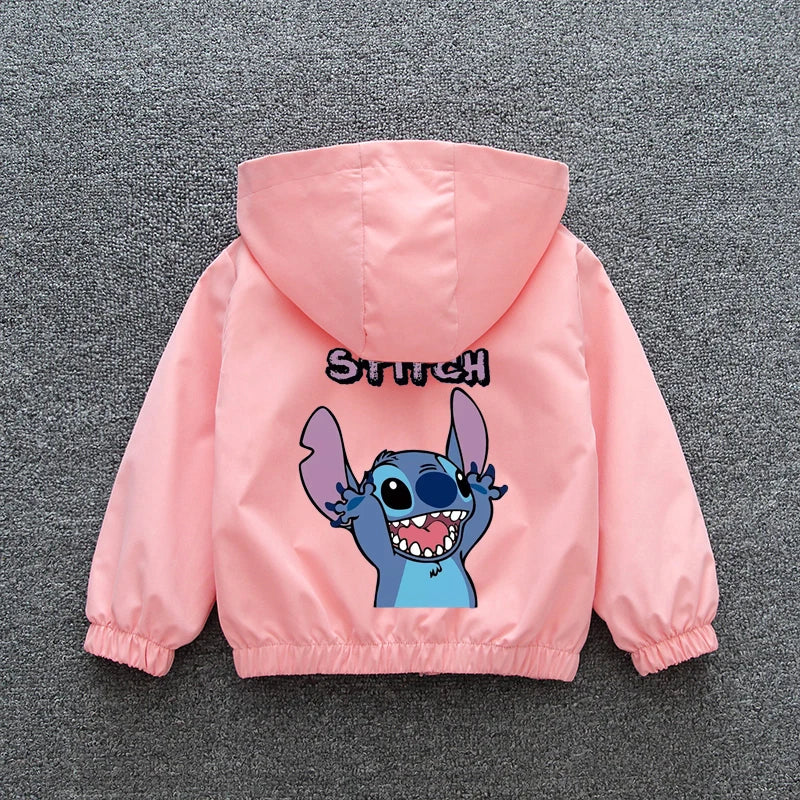 Lilo & Stitch Girls Hooded Jacket