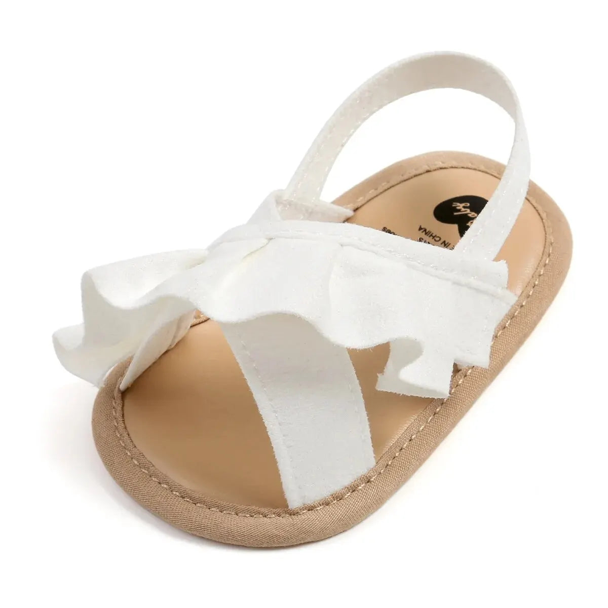 0-18M Girls' Open Toe Ruffle Summer Sandals