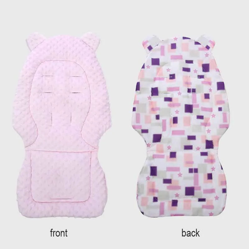 Baby Stroller Seat Cushion – Soft Cotton Double-Sided Pad for Comfort & Warmth 👶🍼