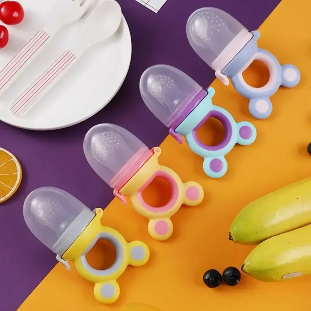 Fresh Fruit Silicone Baby Nibbler Feeder