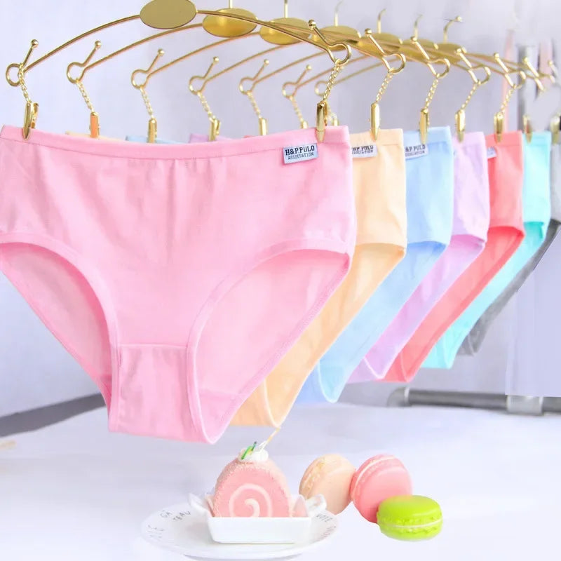 10-Piece Set Girls Cotton Underwear