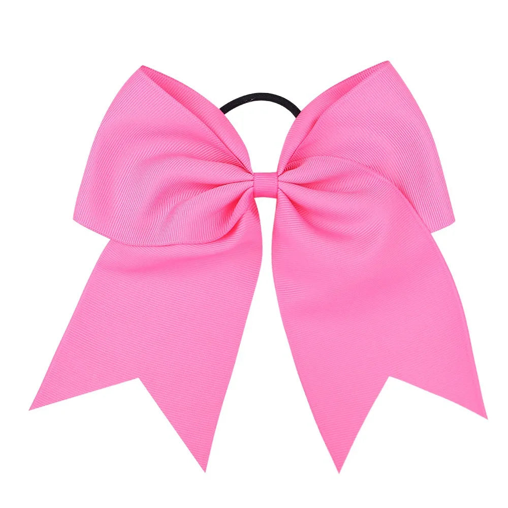 8-Inch Large Cheer Bow Hair Tie