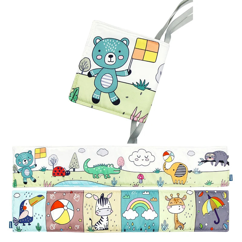 Baby Jungle Cloth Book