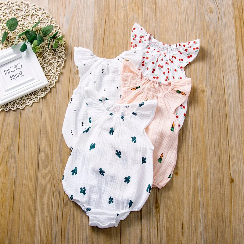 Girls Spring/Summer Romper 0M-18M