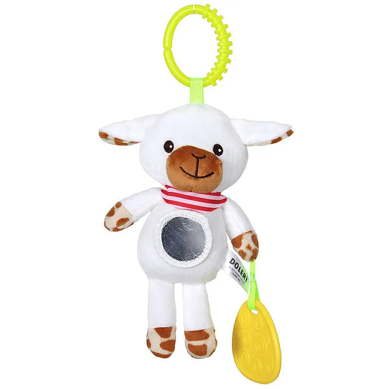 Plush Animal Hanging Rattle