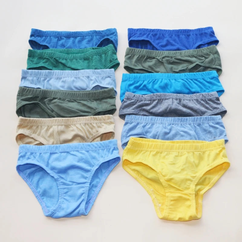 12-Piece Girls Cotton Underwear