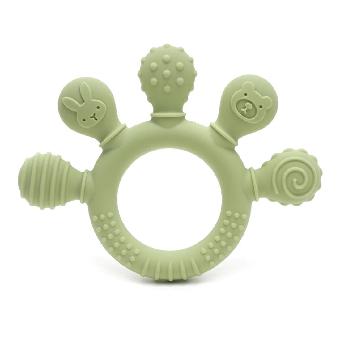 Gum Relief Silicone Round Teether