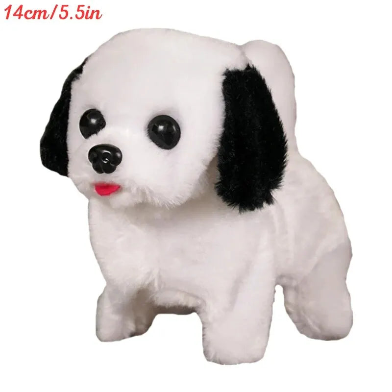 Electronic Walking and Barking Plush Dog Toy