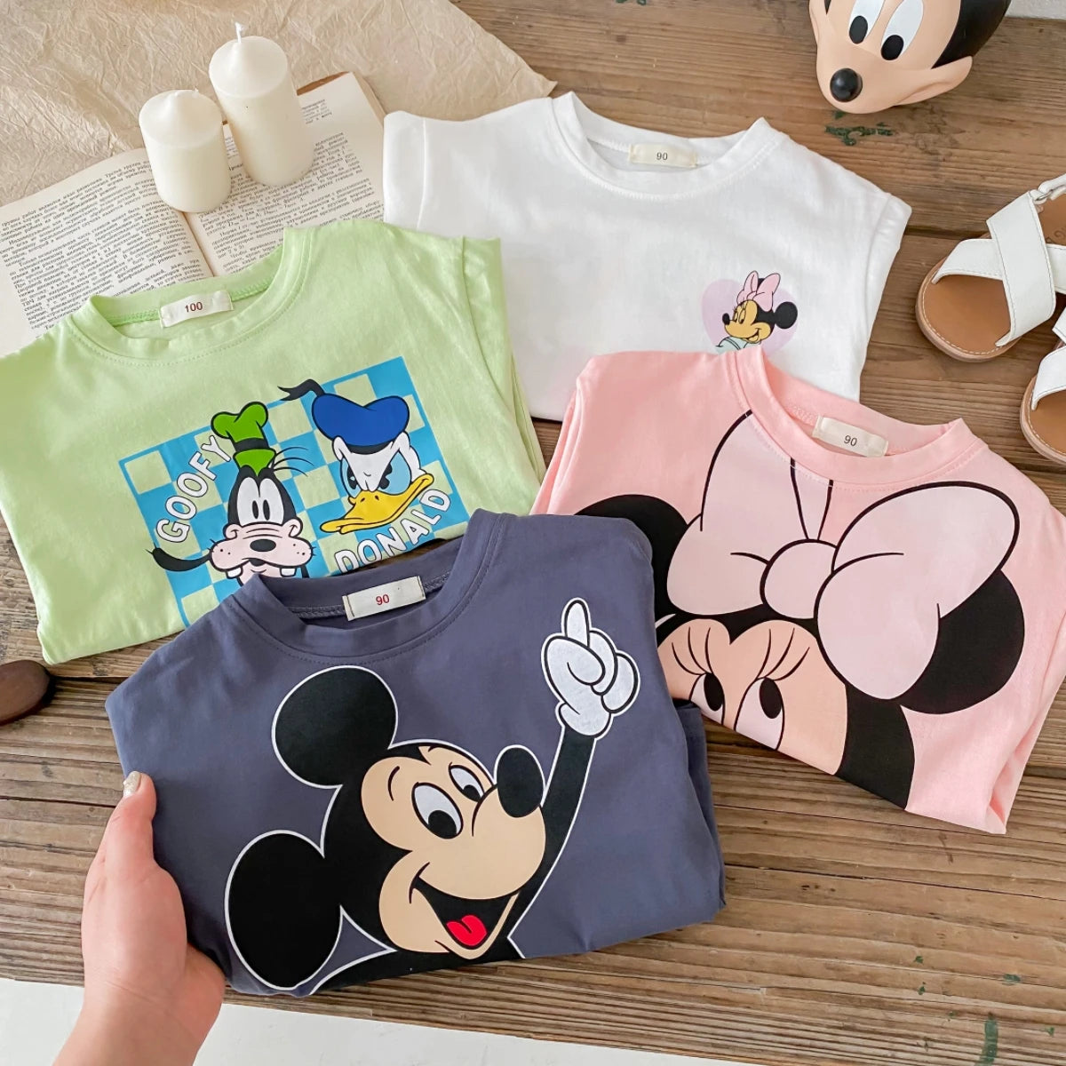 Disney Minnie and Mickey Tees