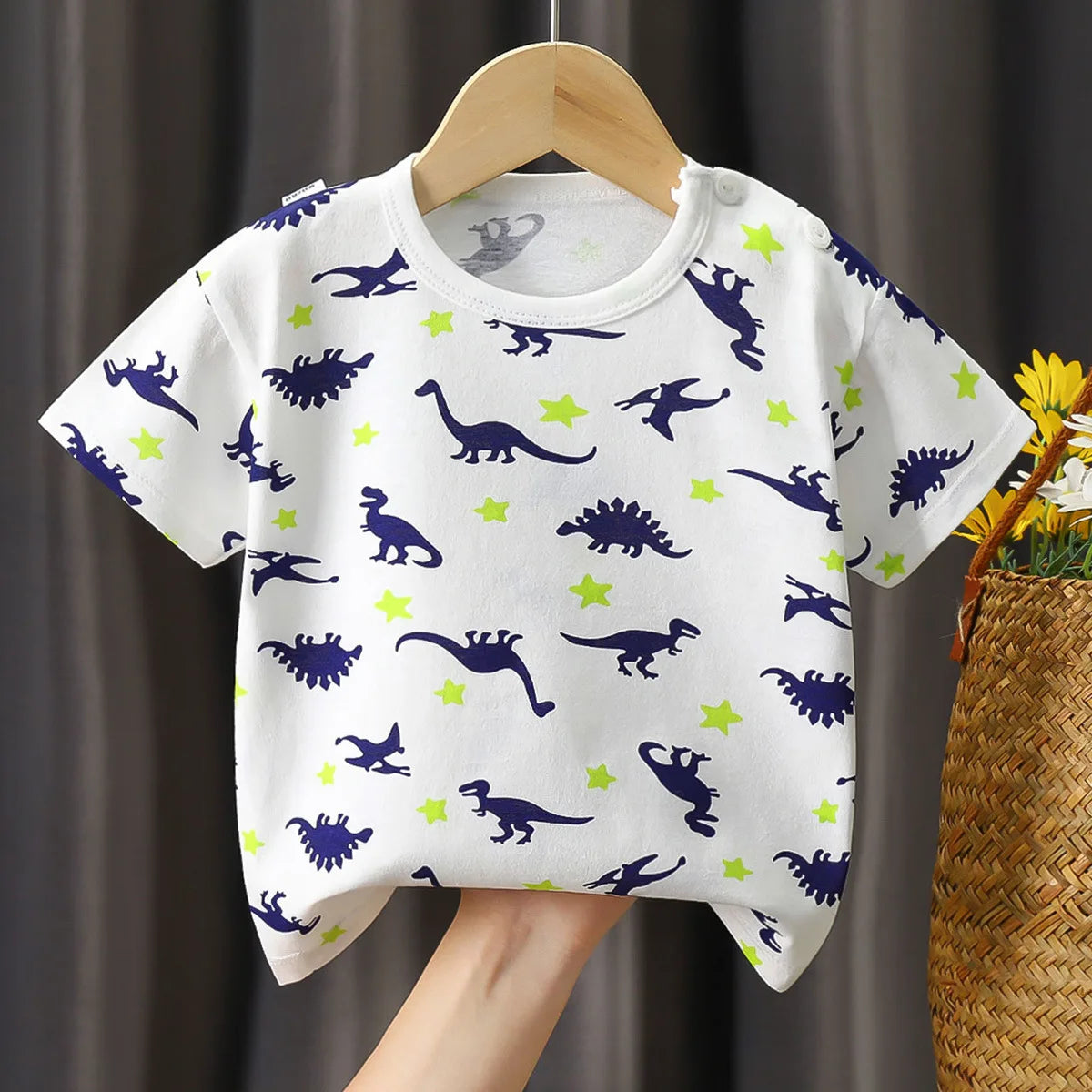 9M-24M Cartoon Cotton Tee