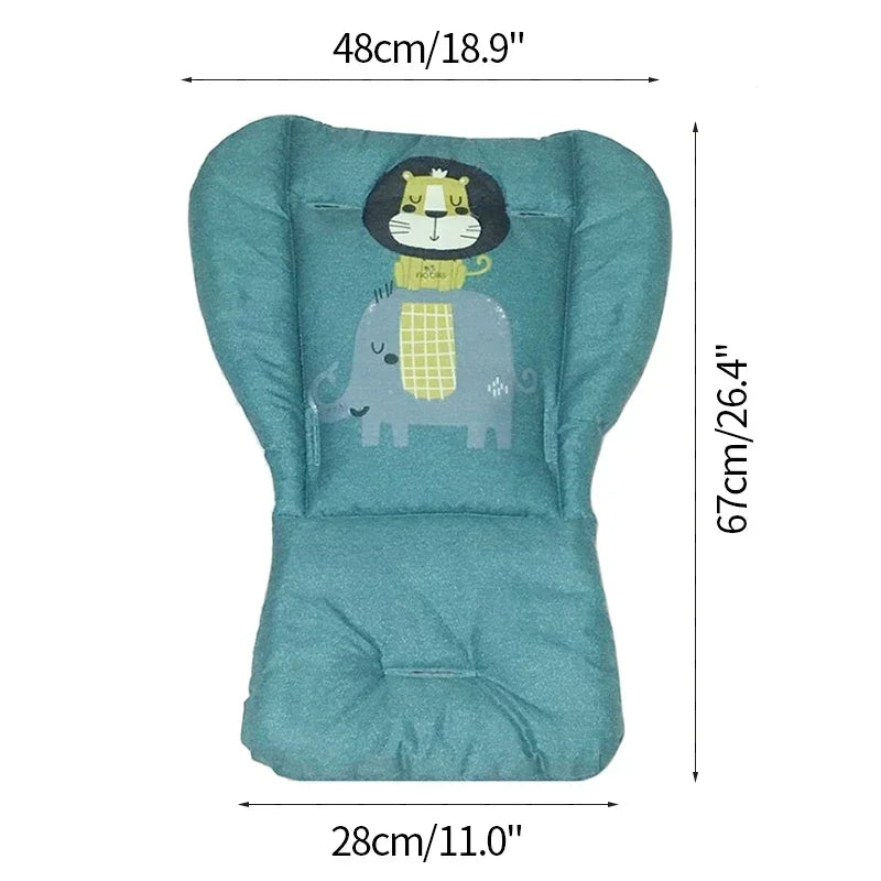 Baby Stroller Seat Mat – Soft Cotton Cushion Pad for Newborn Comfort & Support 👶🍼