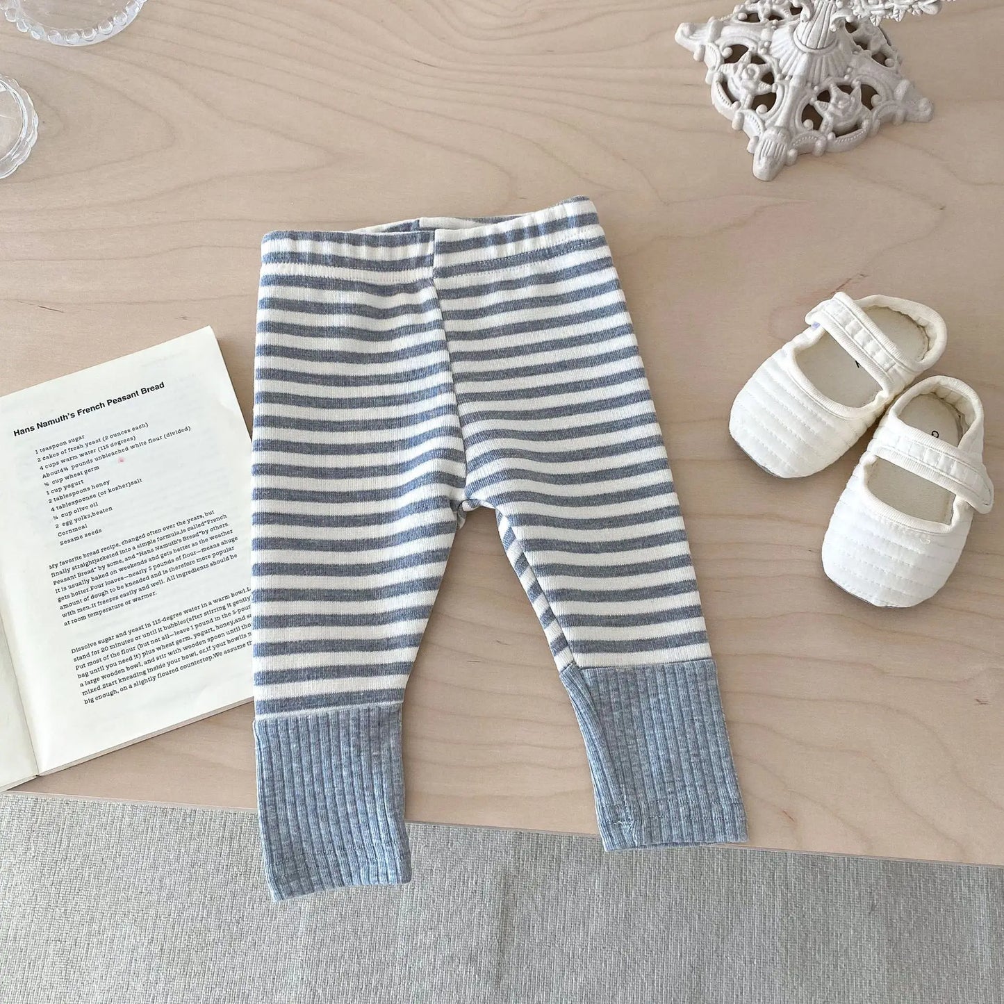 Newborn Striped Autumn Colored Bottoms