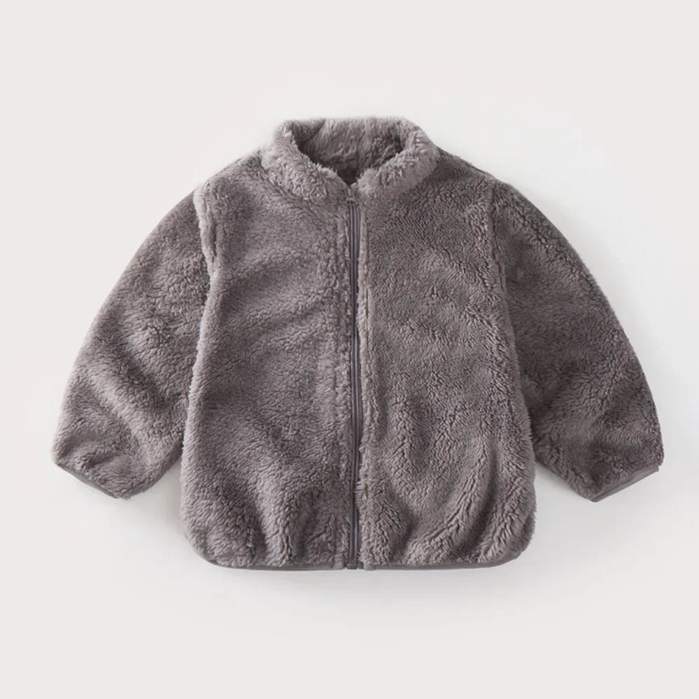 Fleece Zip-up Winter Jacket