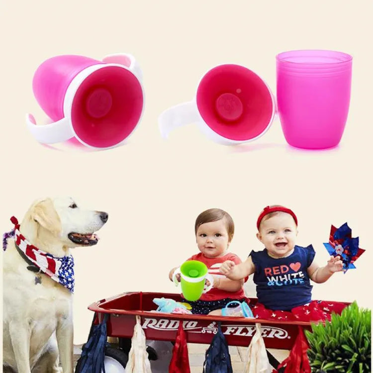 Leakproof Silicone Sippy Cup with Handles